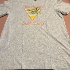 NWT Hurley Light Gray Surf Club Tee